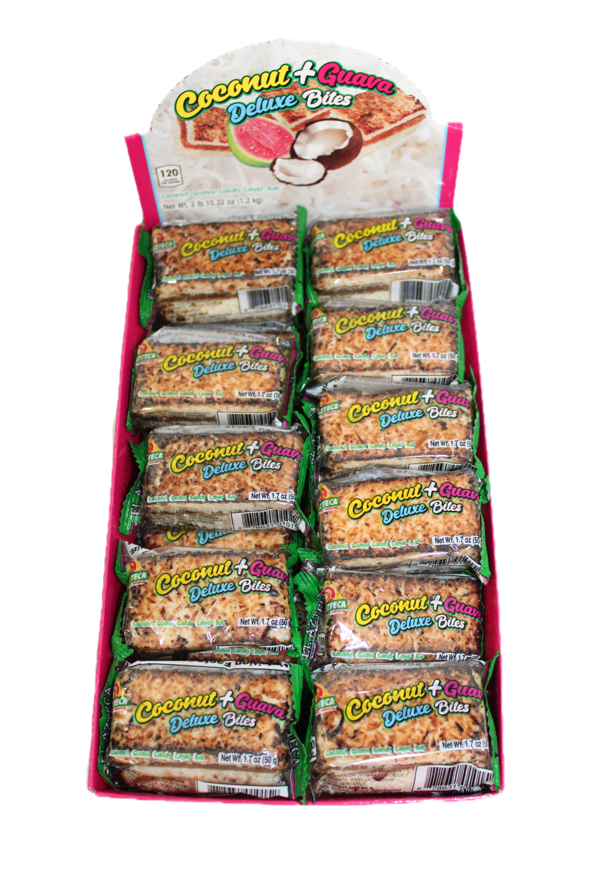 Coco + Guava Deluxe Mexican Candy Fruit Bites