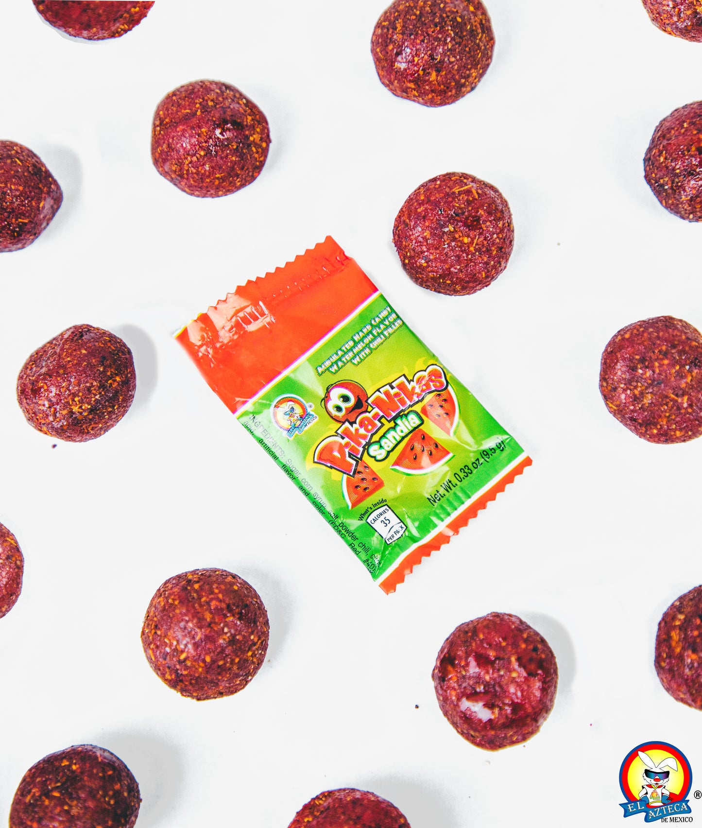 Azteca Pika-Nikas Sandia Chili-Filled Watermelon Candy (16 Count)