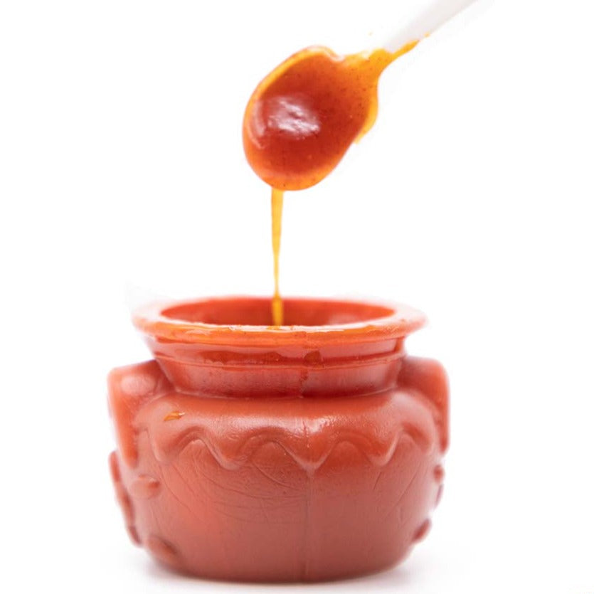 Azteca Olla mango tamarind candy cups 6 pack with spoons