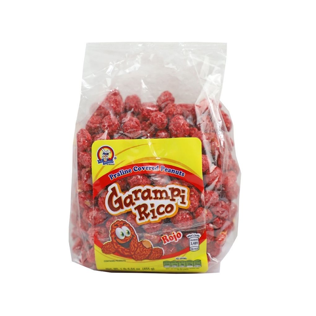 Azteca Garampi Rico Rojo praline covered peanuts bag