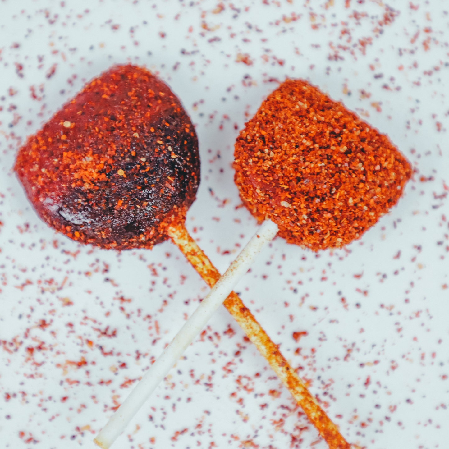 Chileta sandia extreme watermelon chili filled lollipop