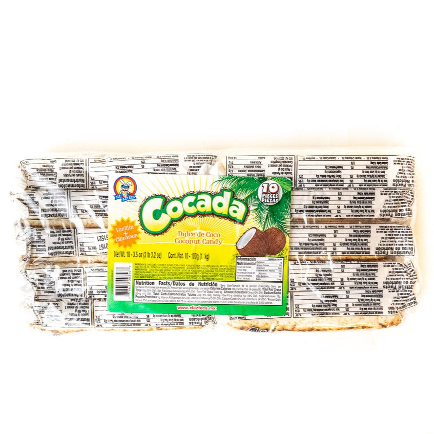 Mexican cocada coconut candy traditional sweet coconut bars