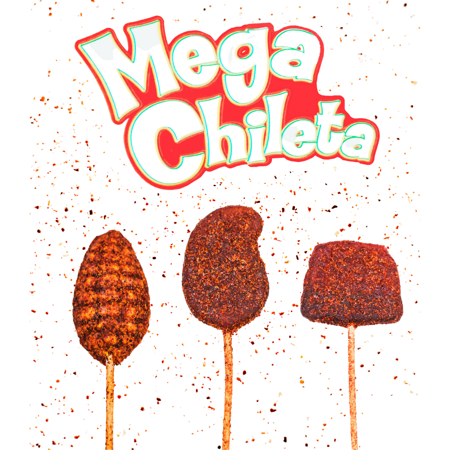 Mega Chileta Mango Mexican chili lollipops