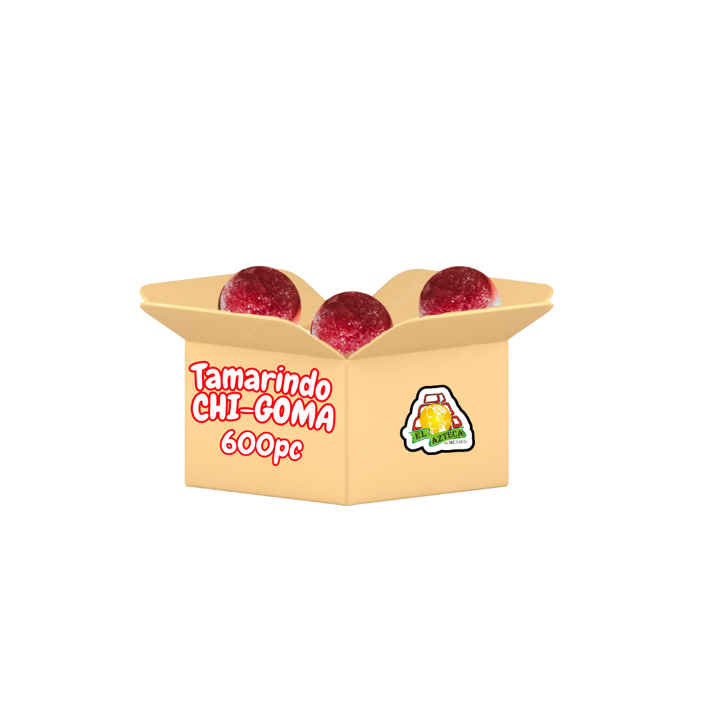 Tamarindo Chi-Goma Mexican tamarind gummy candy wholesale case