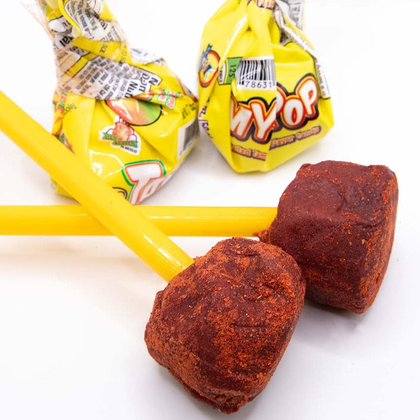 Azteca Tamy-Pop Tamarind Candy with Chili (3 Count) – Hot & Salted Mexican Candy