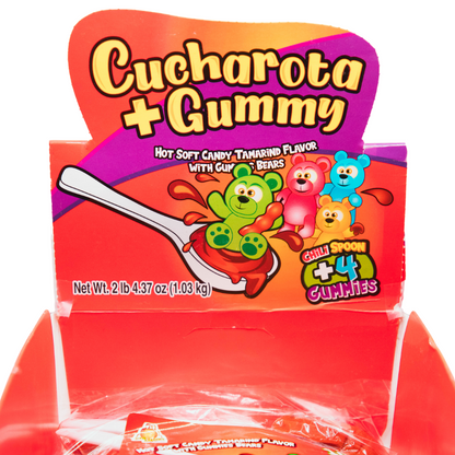 Azteca Cucharota with Gummies Display