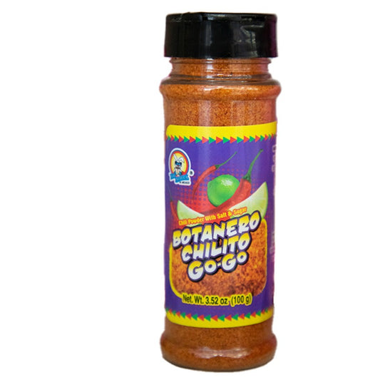 Azteca Botanero Chilito Go-Go Mexican chili seasoning powder bottle