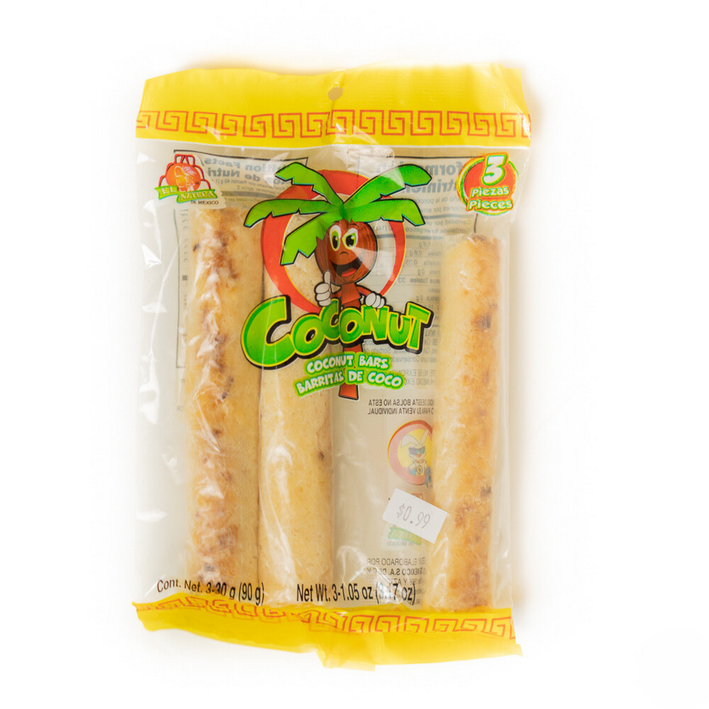 Azteca coconut candy bars traditional Mexican coconut candy