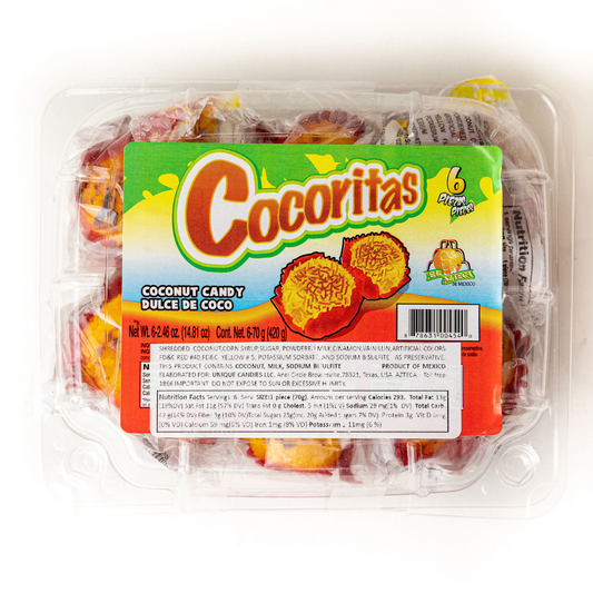 Azteca Cocoritas traditional Mexican coconut candy