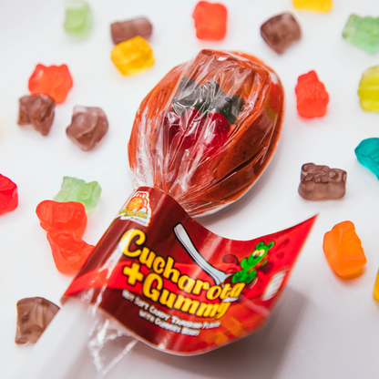 Azteca Cucharota + Gummy tamarind candy with gummies pack