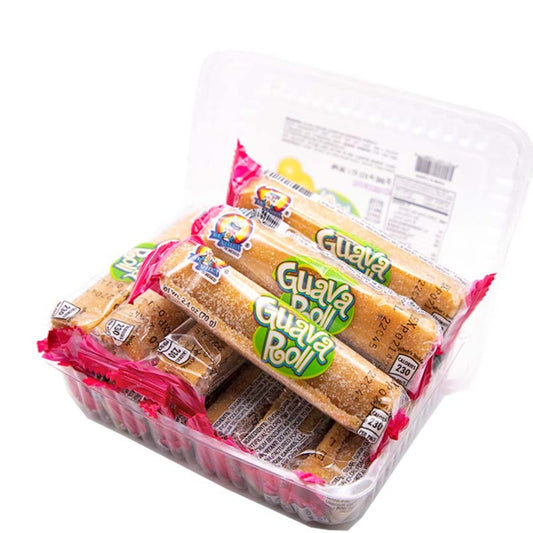 Azteca Guava Roll traditional Mexican guava candy tray pack