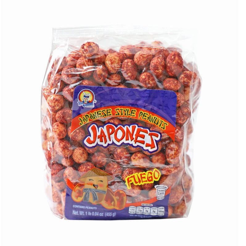 Azteca Japones Fuego Japanese style chili coated peanuts bag