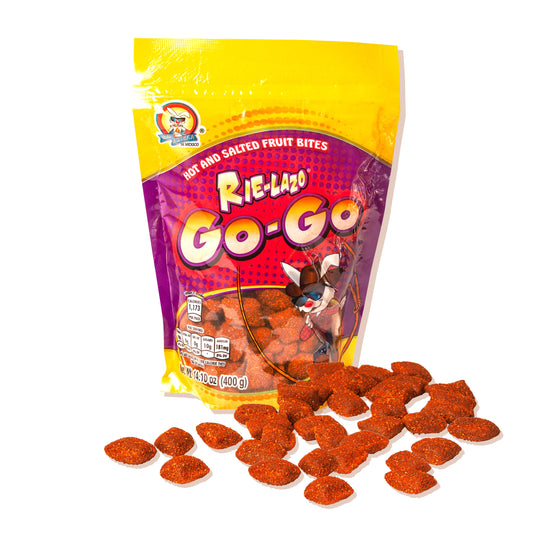 Azteca Rielazo Go-Go hot and salted fruit bites Mexican chili candy