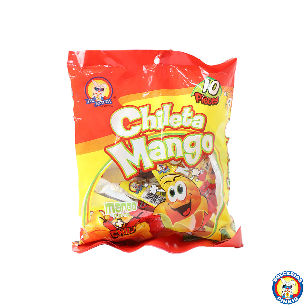 Chileta Mango sweet and spicy Mexican chili lollipops