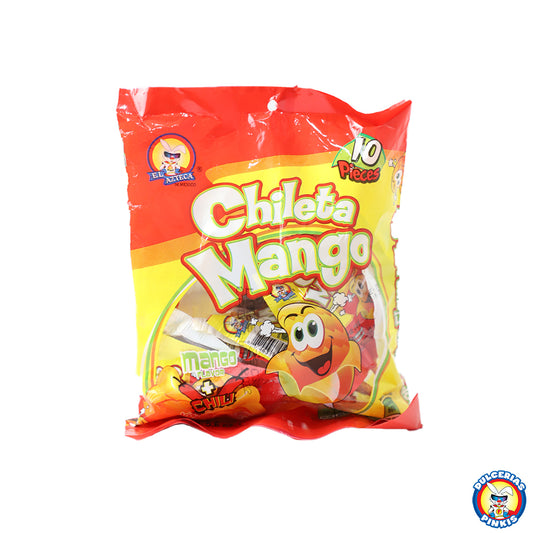 Chileta Mango sweet and spicy Mexican chili lollipops