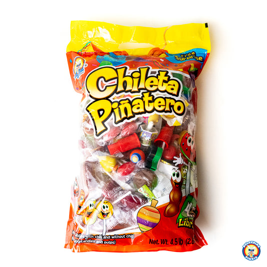 Chileta Piñatero assorted Mexican candy mix for piñatas