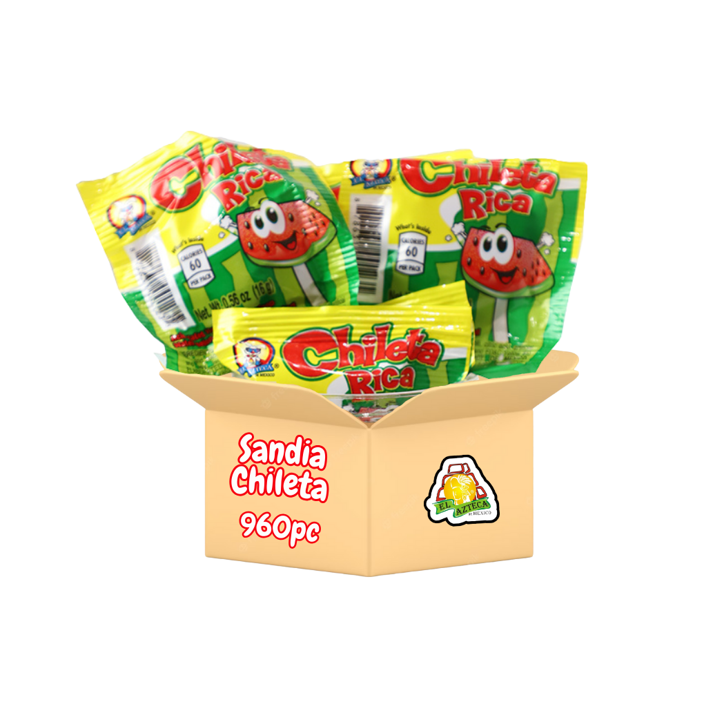 Chileta Rica watermelon chili candy bulk case
