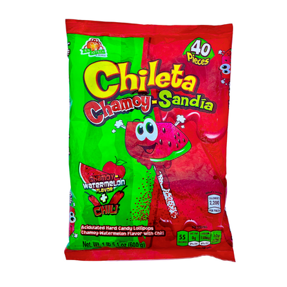 Azteca Chileta Chamoy Sandia