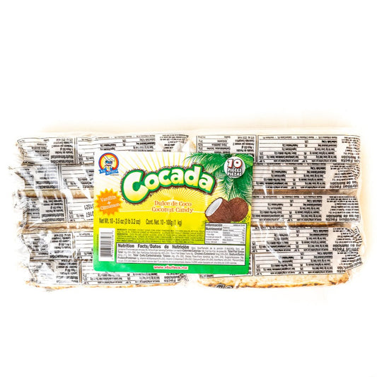 Mexican cocada coconut candy traditional sweet coconut bars